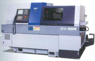 sss s ⑧ 2015 Star SV-38 R Swiss Lathe (#4653)